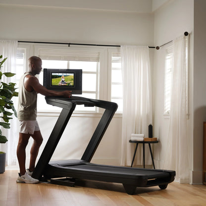 Commercial Series 1750; Ifit-Enabled Treadmill for Running and Walking with 14 Inch Pivoting Touchscreen