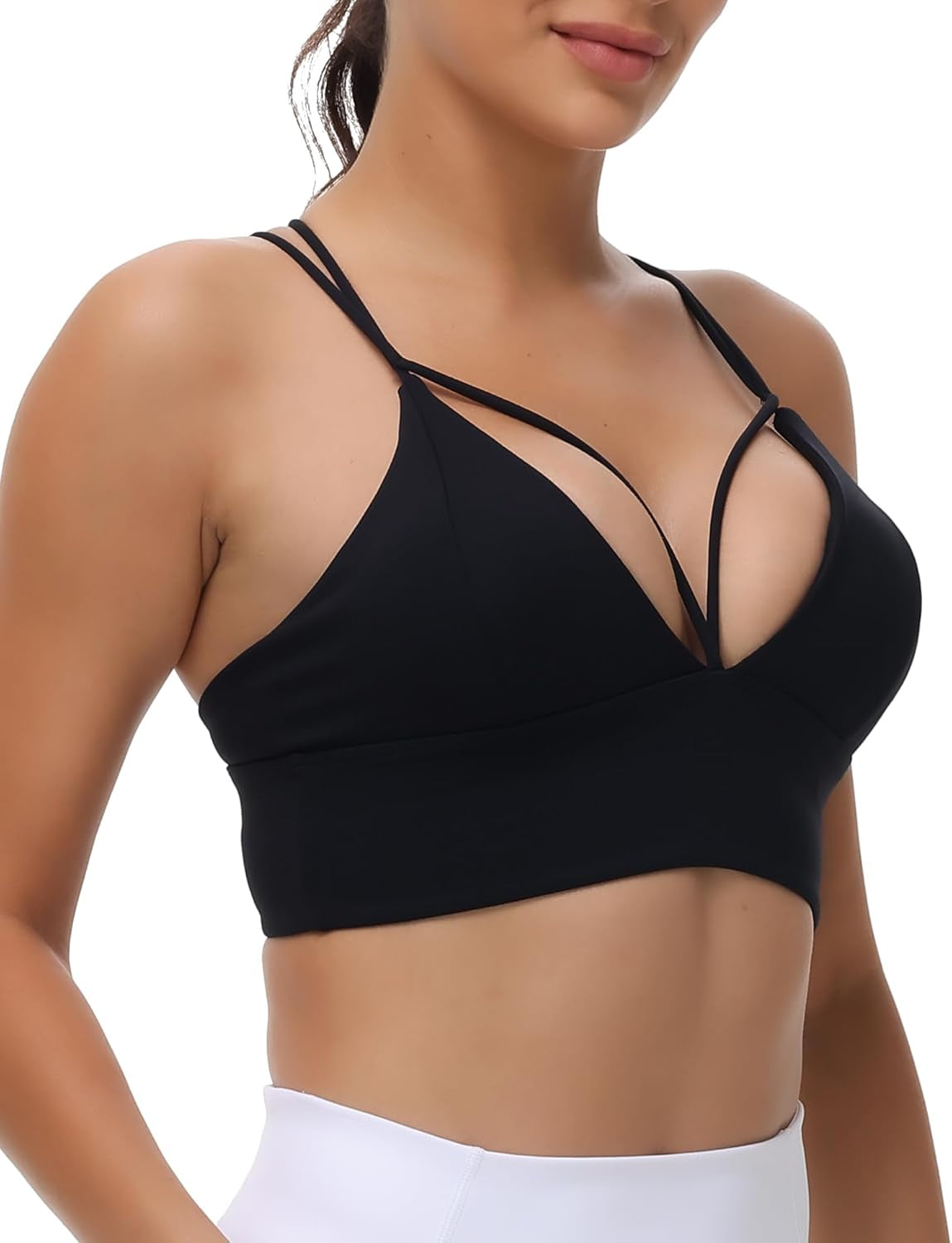 Bralettes for Women Strappy Sports Bra Rave Top Festival Outfits Sexy Bras