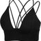 Bralettes for Women Strappy Sports Bra Rave Top Festival Outfits Sexy Bras